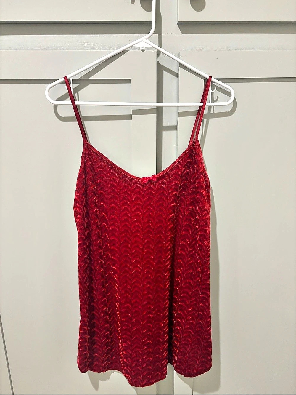 Intimate moods Red Velvet Cami